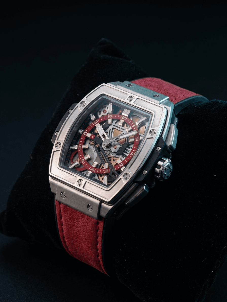 HB Champions Spirit Titanium Red — front view