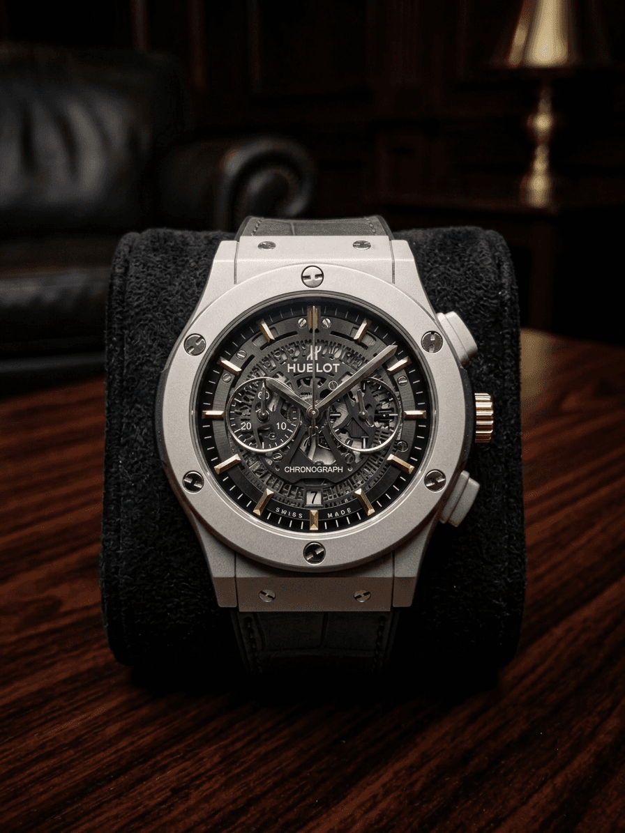 Hublot Classic Fusion Aerofusion Green — front view
