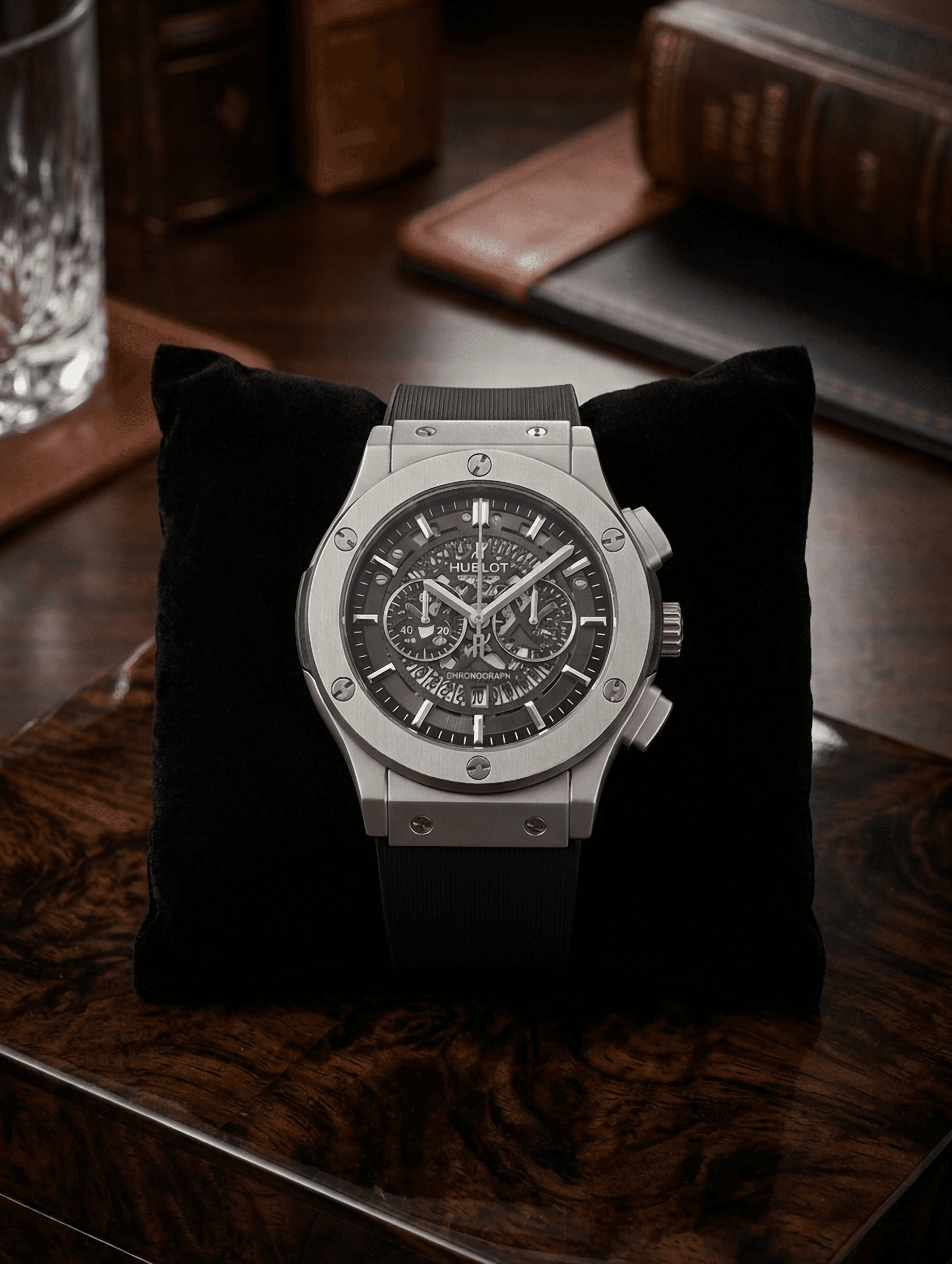 Hublot Classic Fusion Noir — front view
