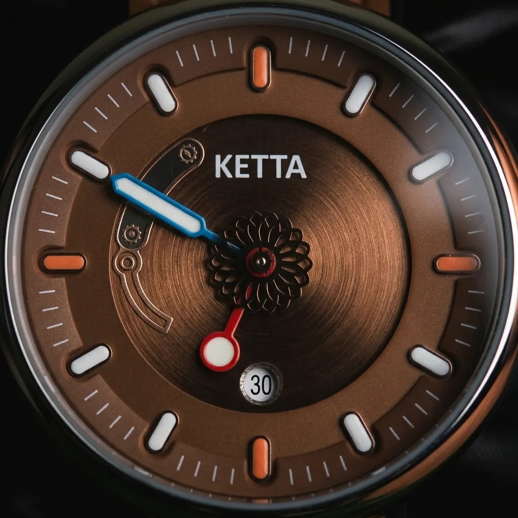 Ketta Brown — dial detail