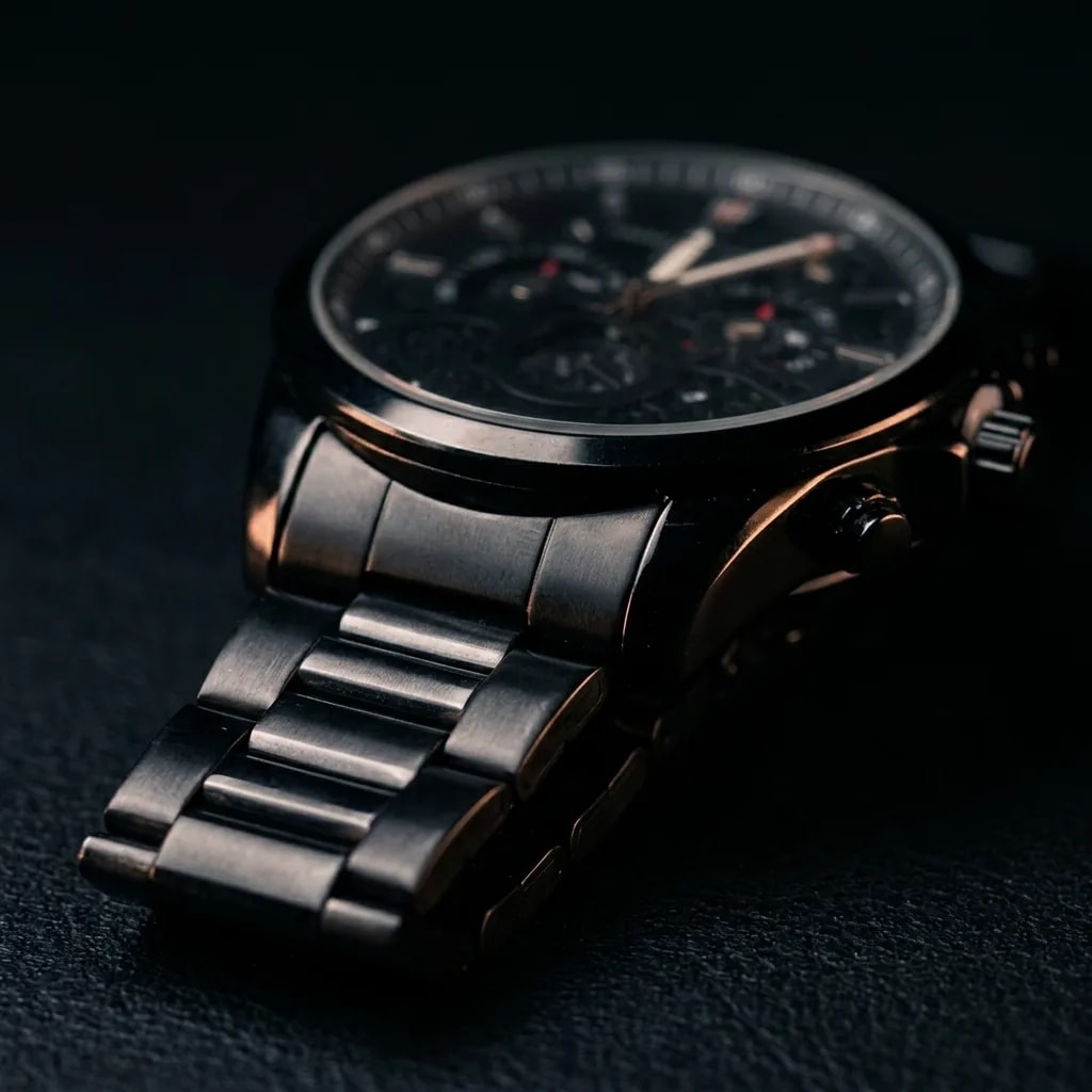 Grand Carrera Black — strap detail
